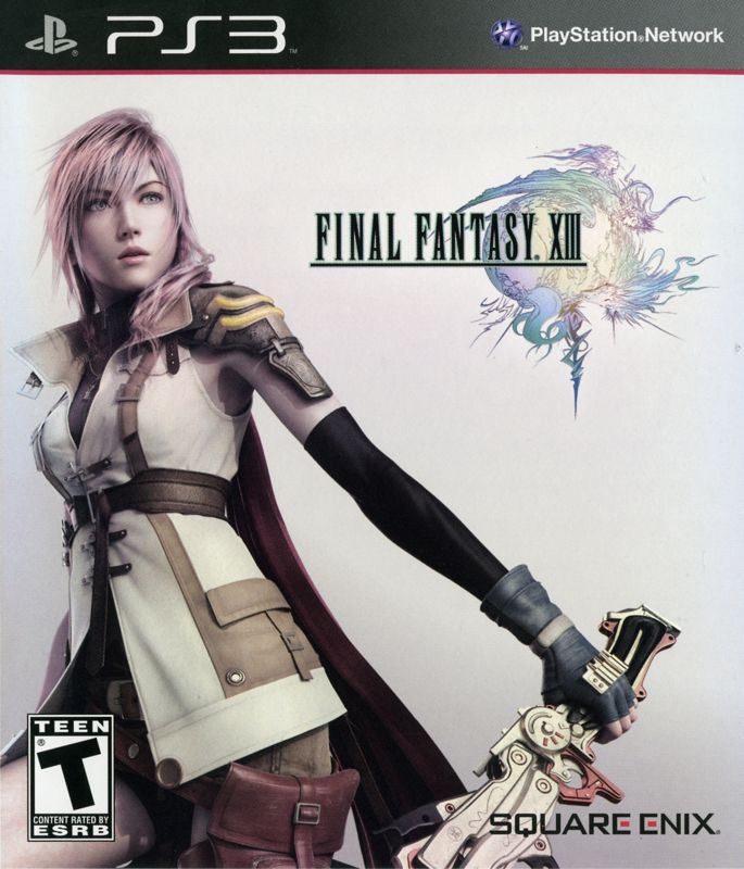 Final Fantasy XIII box art for Xbox 360
